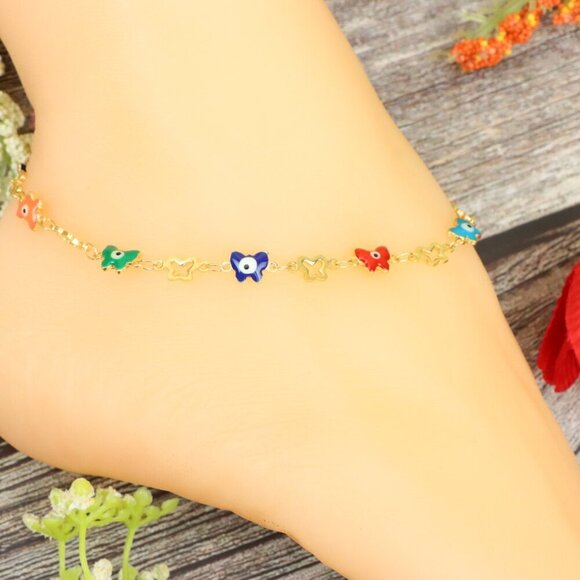 "Elegant Handmade Anklet – Delicate Jewelry for Women, MAR091553 - Picture 9 of 10